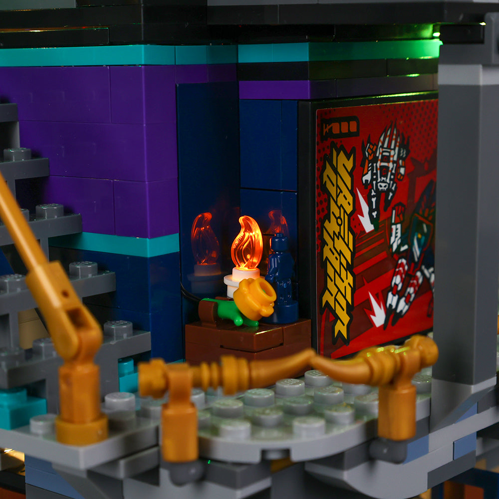 Lego NINJAGO City Markets 71799 Light Kit