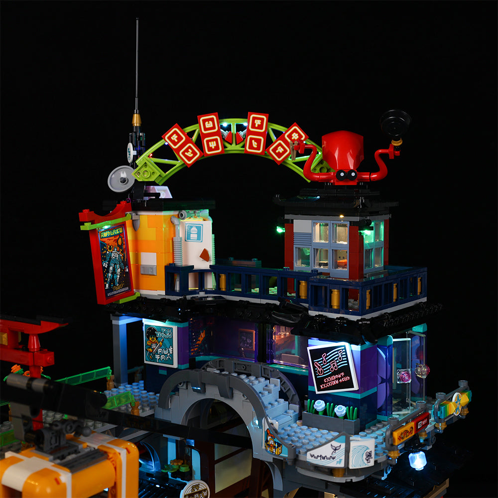 Lego NINJAGO City Markets 71799 Light Kit