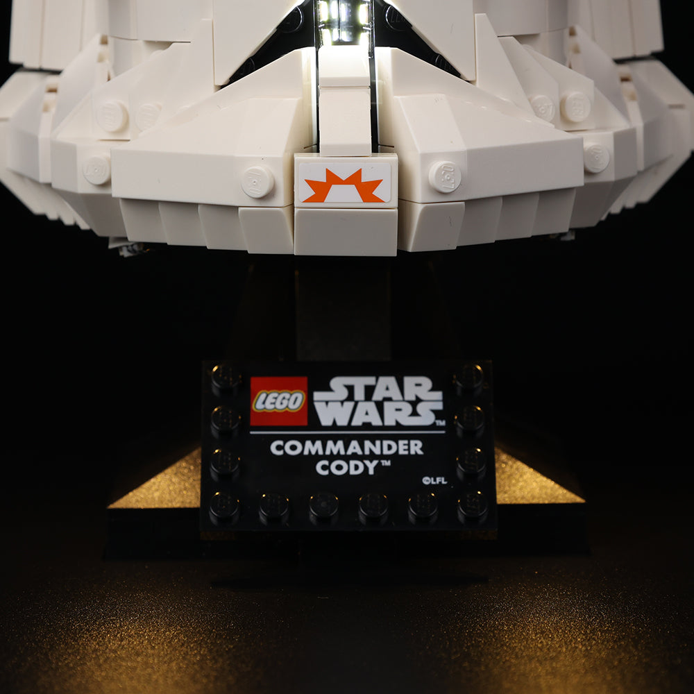 Lego Clone Commander Cody Helmet 75350 Light Kit