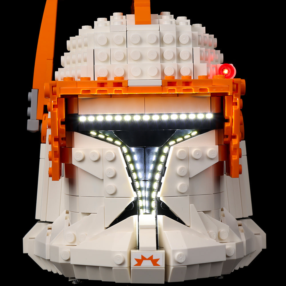 Lego Clone Commander Cody Helmet 75350 Light Kit
