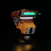 Lego Princess Leia Helmet 75351 Light Kit