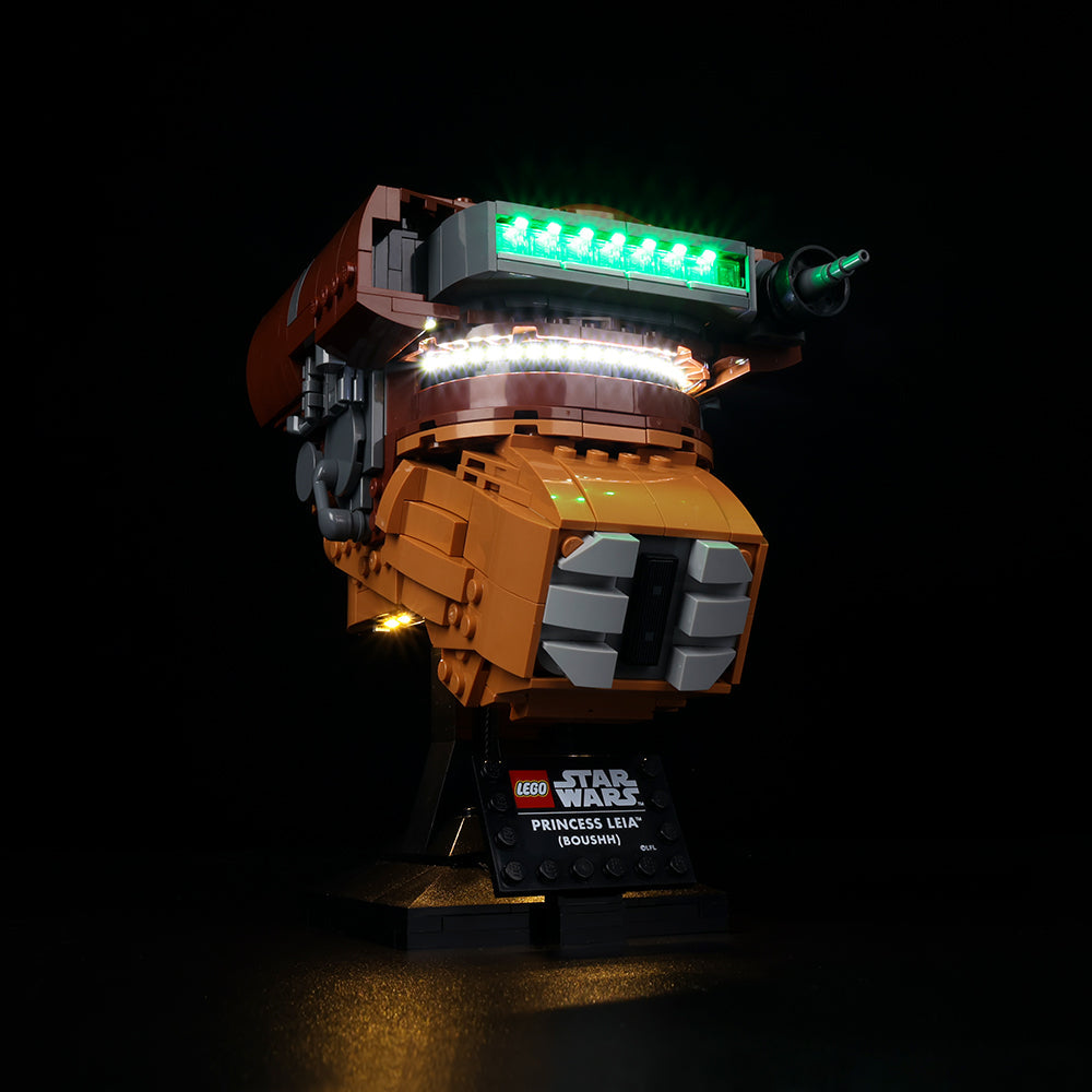 Lego Princess Leia Helmet 75351 Light Kit