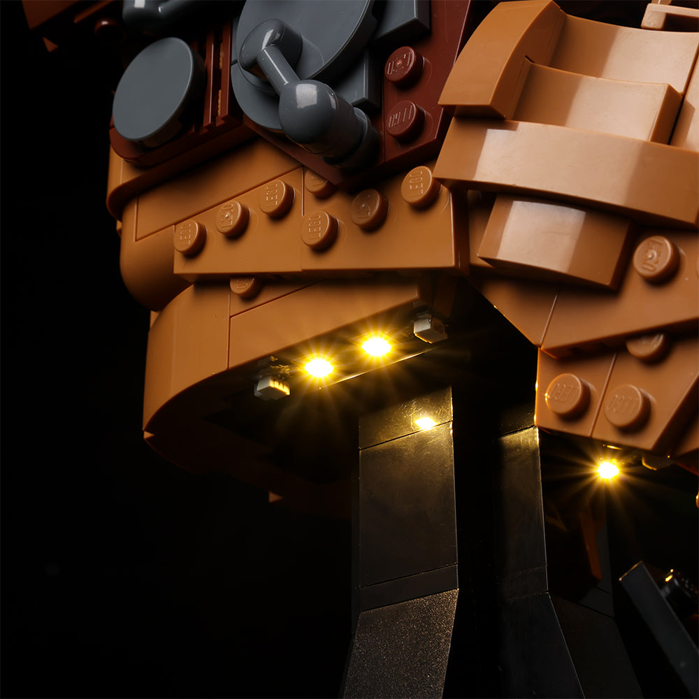 Lego Princess Leia Helmet 75351 Light Kit