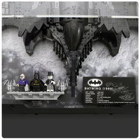 Lego 1989 Batwing 76161 Display Case Metal Build