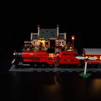 Lego Hogwarts Express Train Set with Hogsmeade Station 76423 Light Kit