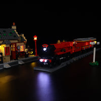 Lego Hogwarts Express Train Set with Hogsmeade Station 76423 Light Kit