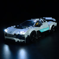 Lego Mercedes-AMG F1 W12 E Performance & Mercedes-AMG Project One 76909 Light Kit