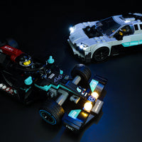 Lego Mercedes-AMG F1 W12 E Performance & Mercedes-AMG Project One 76909 Light Kit