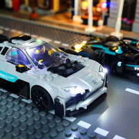 Lego Mercedes-AMG F1 W12 E Performance & Mercedes-AMG Project One 76909 Light Kit