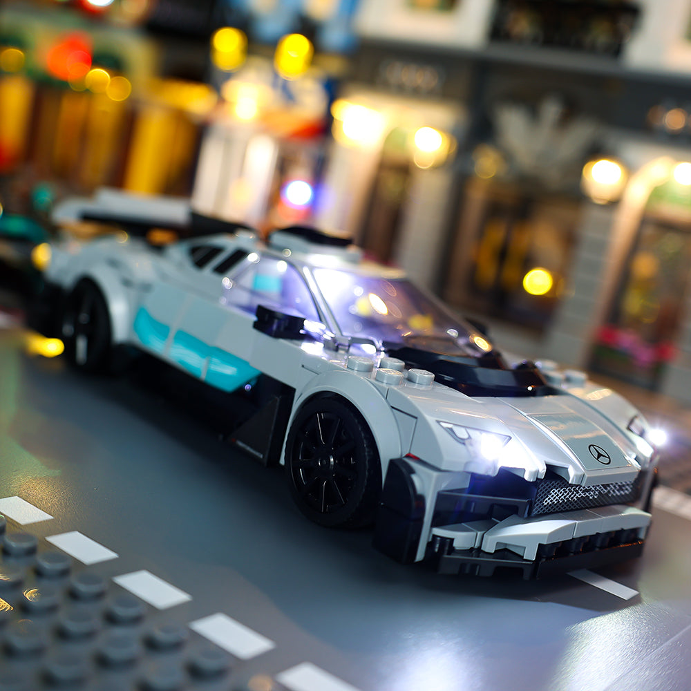Lego Mercedes-AMG F1 W12 E Performance & Mercedes-AMG Project One 76909 Light Kit
