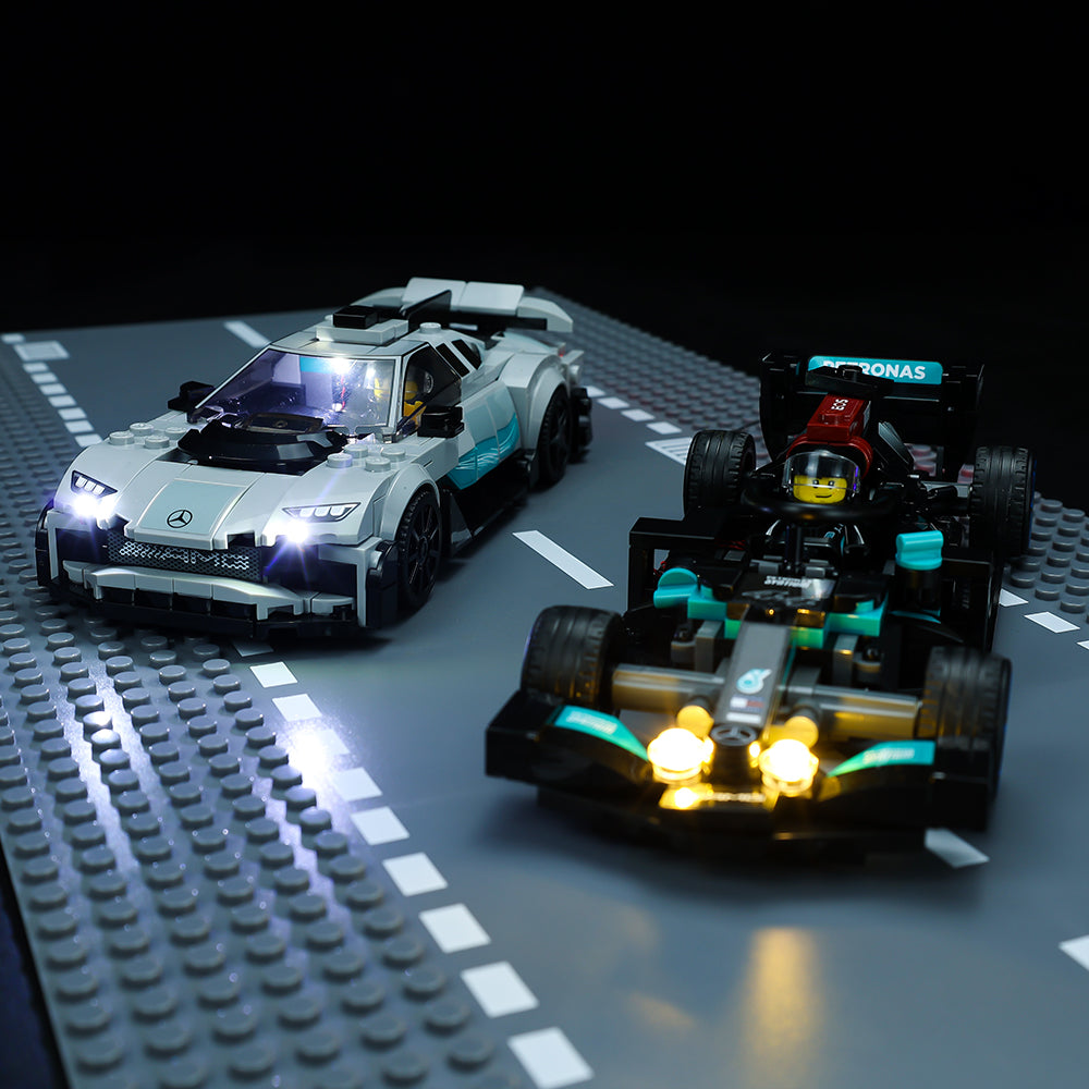 Lego Mercedes-AMG F1 W12 E Performance & Mercedes-AMG Project One 76909 Light Kit