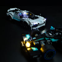 Lego Mercedes-AMG F1 W12 E Performance & Mercedes-AMG Project One 76909 Light Kit
