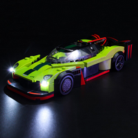 Lego Aston Martin Valkyrie AMR Pro and Aston Martin Vantage GT3 76910 Light Kit