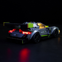 Lego Aston Martin Valkyrie AMR Pro and Aston Martin Vantage GT3 76910 Light Kit