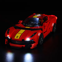 Lego Ferrari 812 Competizione 76914 Light Kit