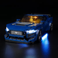 Lego Ford Mustang Dark Horse Sports Car 76920 Light Kit