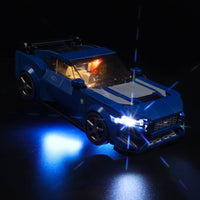 Lego Ford Mustang Dark Horse Sports Car 76920 Light Kit