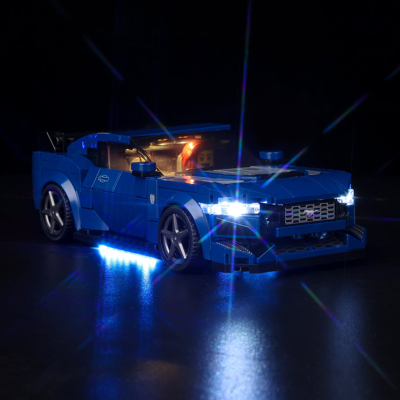 Lego Ford Mustang Dark Horse Sports Car 76920 Light Kit