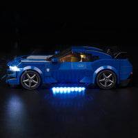 Lego Ford Mustang Dark Horse Sports Car 76920 Light Kit