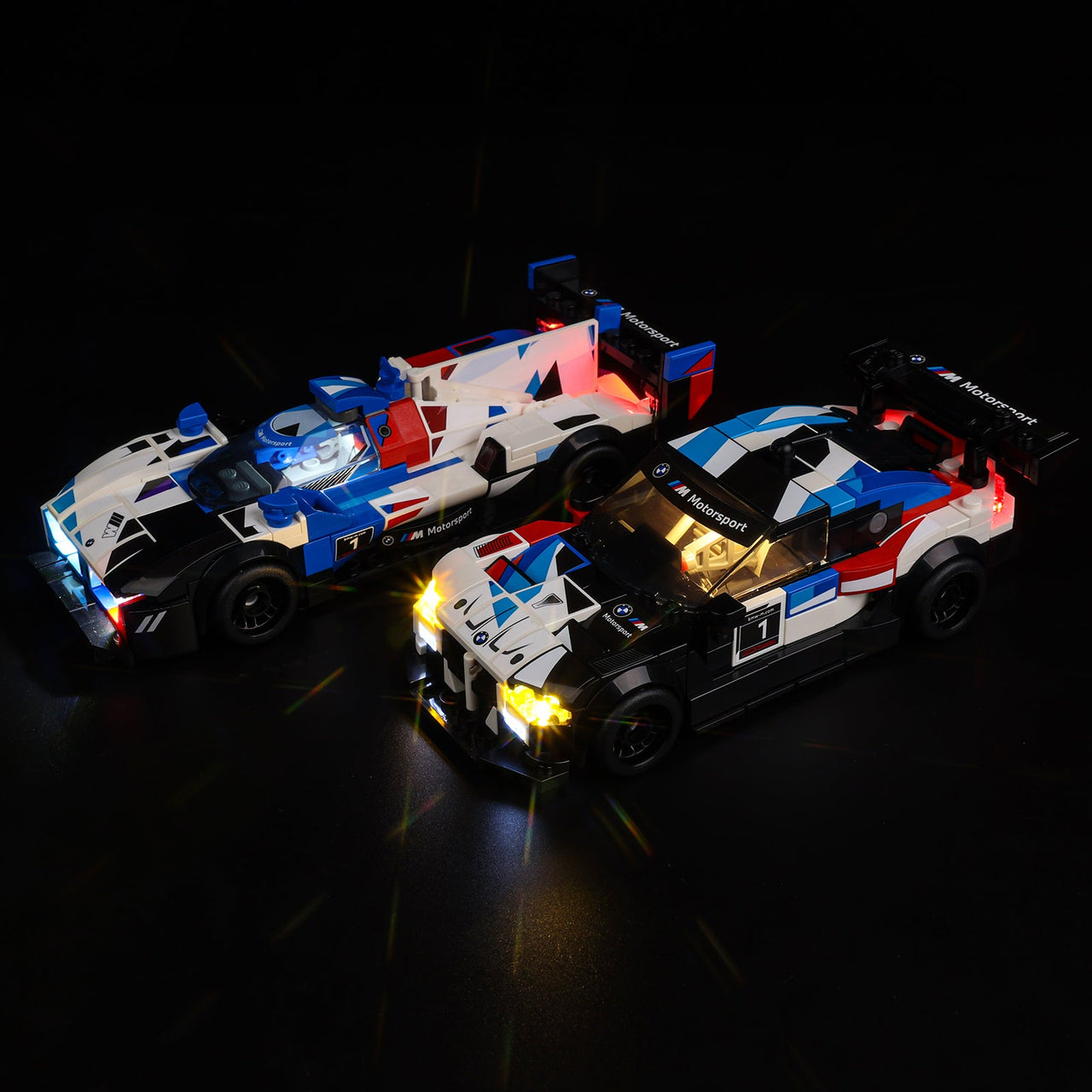 Lego BMW M4 GT3 & BMW M Hybrid V8 Race Cars 76922 Light Kit