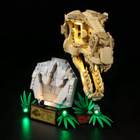 Lego Dinosaur Fossils T. rex Skull 76964 Light Kit