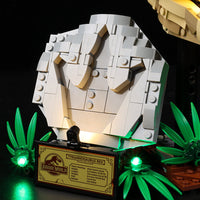 Lego Dinosaur Fossils T. rex Skull 76964 Light Kit