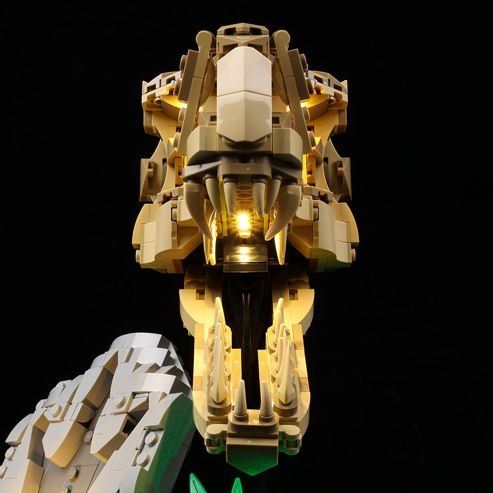 Lego Dinosaur Fossils T. rex Skull 76964 Light Kit