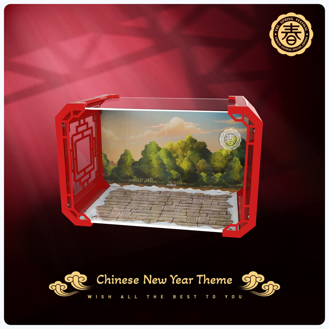 Lego Lunar New Year Theme Display Case 80101 - 80109