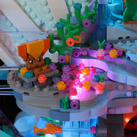 Lego The Little Mermaid Royal Clamshell 43225 Light Kit