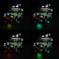 Lego Land Rover Classic Defender 90 10317 Light Kit