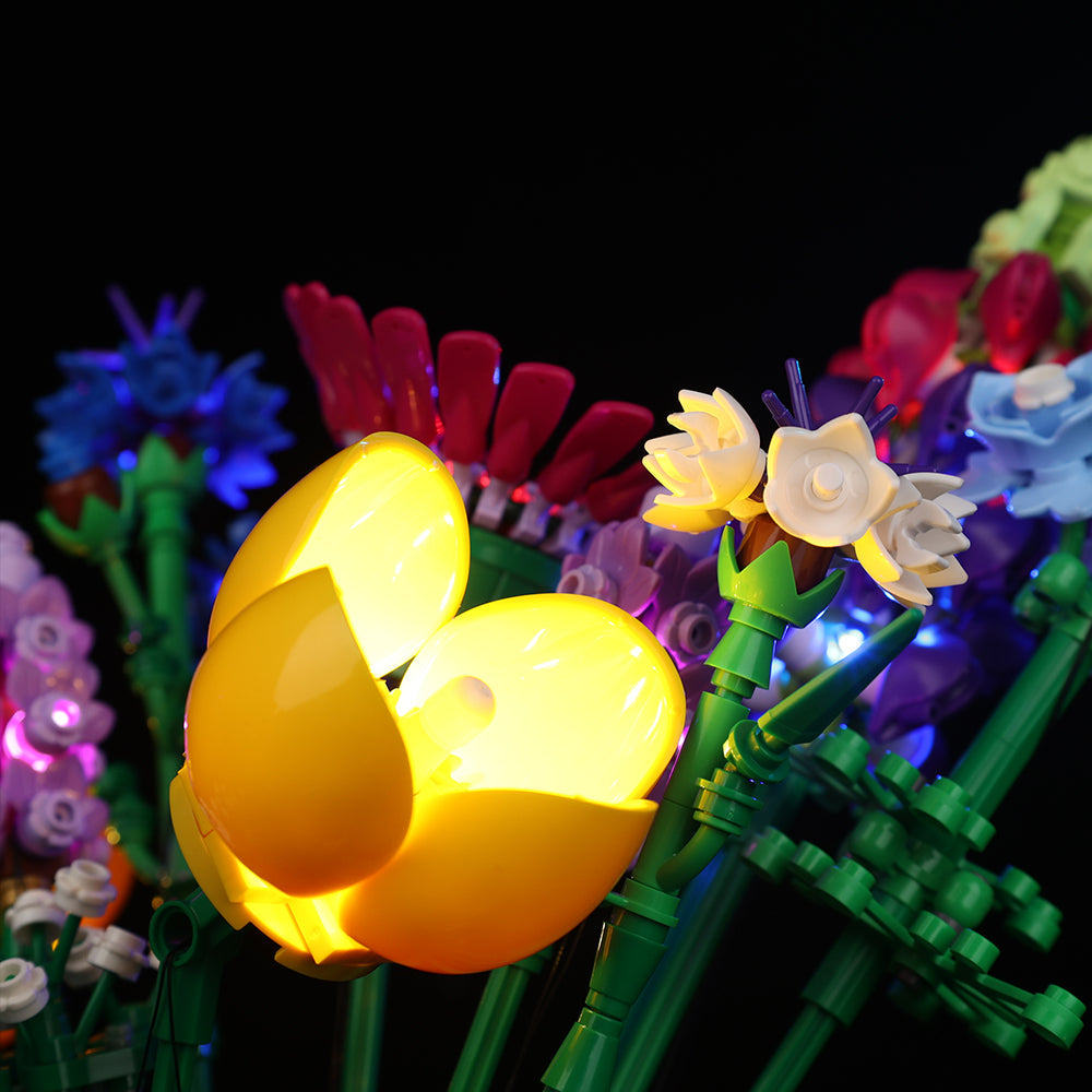 Lego Wildflower Bouquet 10313 Light Kit