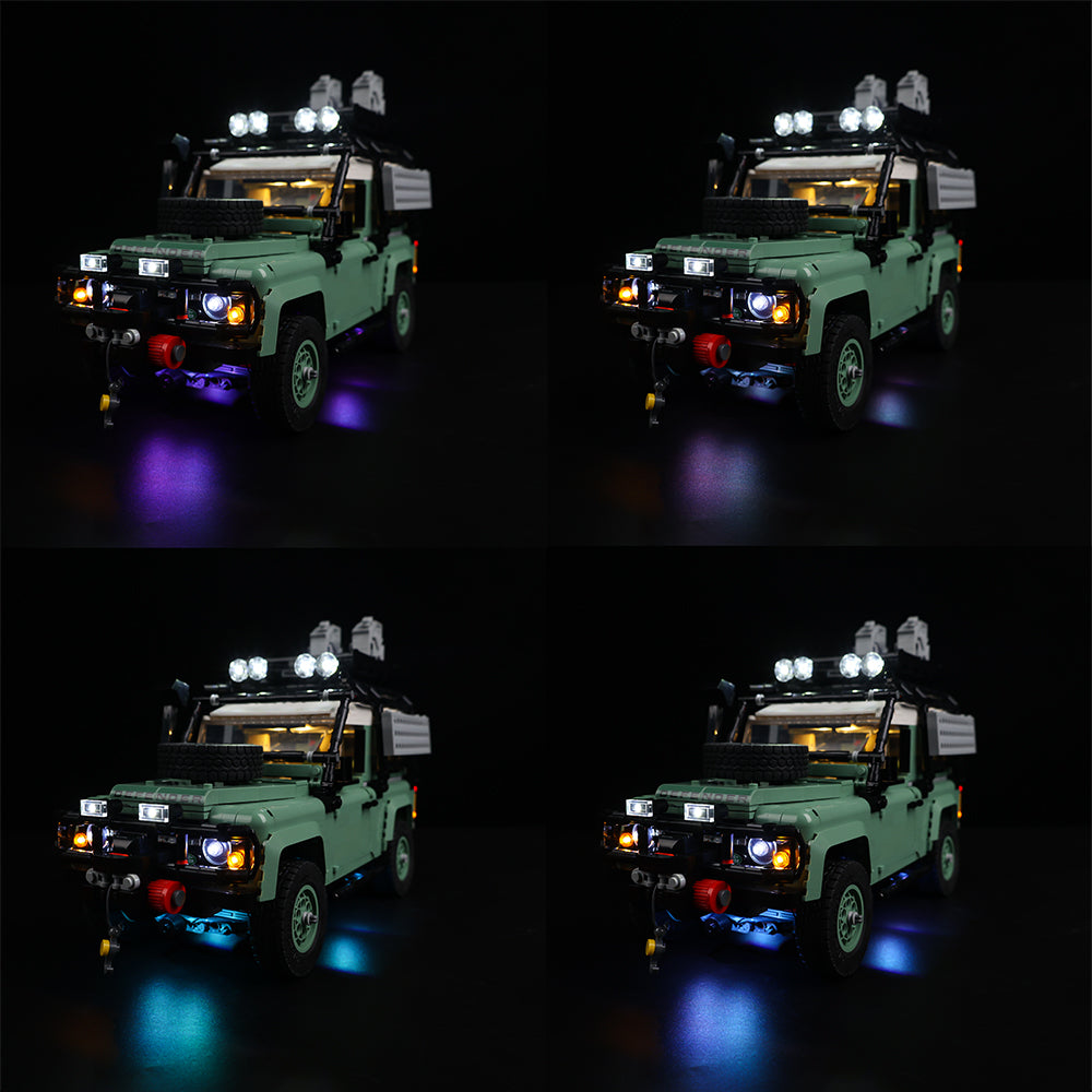 Lego Land Rover Classic Defender 90 10317 Light Kit