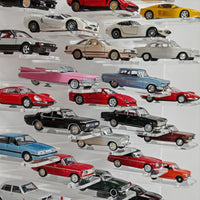 Premium 1:64 Diecast Cars Display Case for 38 Cars & Six Haulers, Hot Wheels, Tomica, Matchbox, Siku