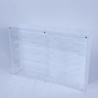 Premium 1:64 Diecast Cars Display Case for 38 Cars & Six Haulers, Hot Wheels, Tomica, Matchbox, Siku