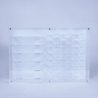 Premium 1:64 Diecast Cars Display Case for 38 Cars & Six Haulers, Hot Wheels, Tomica, Matchbox, Siku