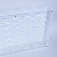 Premium 1:64 Diecast Cars Display Case for 38 Cars & Six Haulers, Hot Wheels, Tomica, Matchbox, Siku