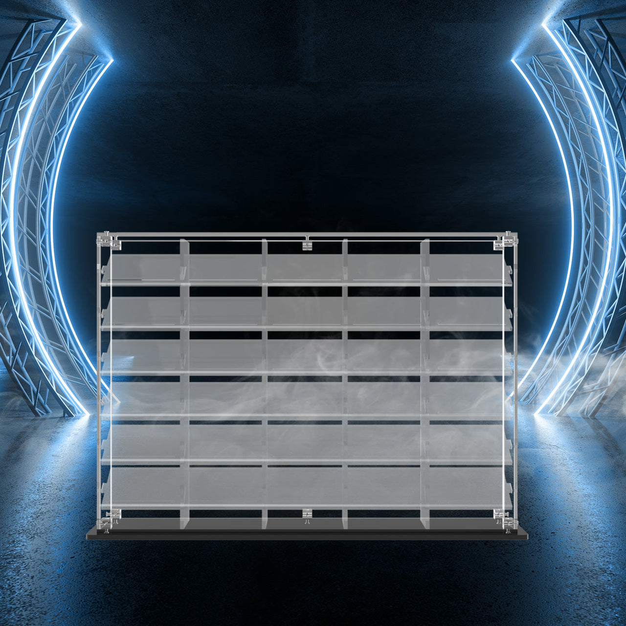 Premium Horizontal Display Case for 1:64 Scale Diecast Cars, Hot Wheels, Tomica, Matchbox, Siku