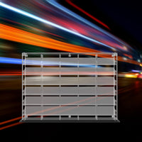 Premium Horizontal Display Case for 1:64 Scale Diecast Cars, Hot Wheels, Tomica, Matchbox, Siku