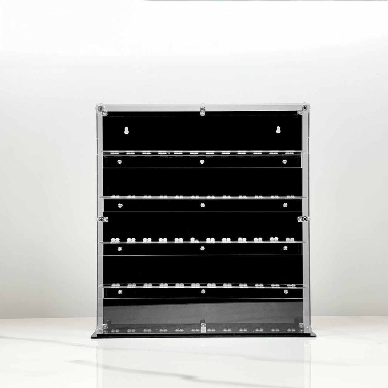 Premium 5-Tier Wall Mounted Display Cases for Lego Minifigures - 12 Minifigures Wide