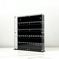 Premium 5-Tier Wall Mounted Display Cases for Lego Minifigures - 12 Minifigures Wide