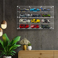 Premium Display Case for 12 x Lego Speed Champions Cars (4x3)