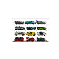 Premium Display Case for 12 x Lego Speed Champions Cars (4x3)