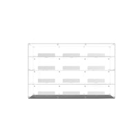 Premium Display Case for 12 x Lego Speed Champions Cars (4x3)