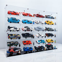 Premium Display Case for 24 x Lego Speed Champions Cars (4x6)