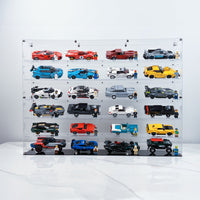 Premium Display Case for 24 x Lego Speed Champions Cars (4x6)