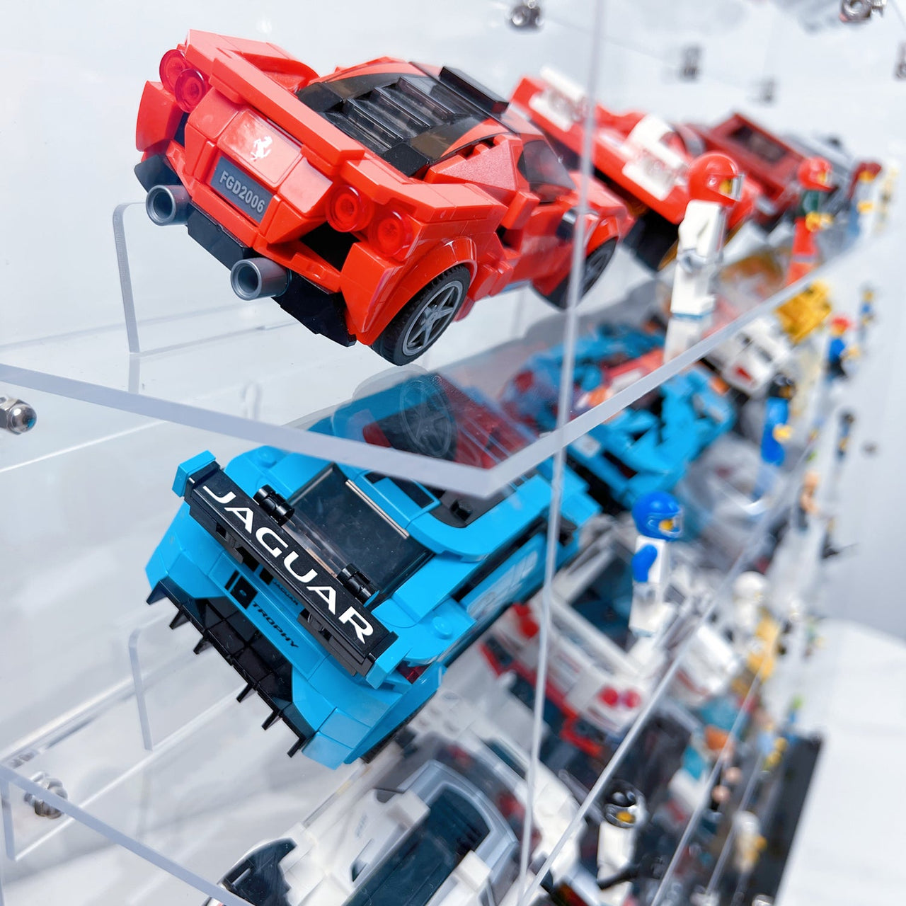 Premium Display Case for 24 x Lego Speed Champions Cars (4x6)