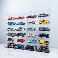 Premium Display Case for 24 x Lego Speed Champions Cars (4x6)