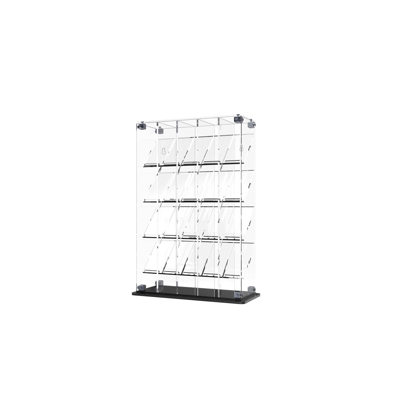 Premium Vertical Display Case for 1:64 Scale Diecast Cars, Hot Wheels, Tomica, Matchbox, Siku