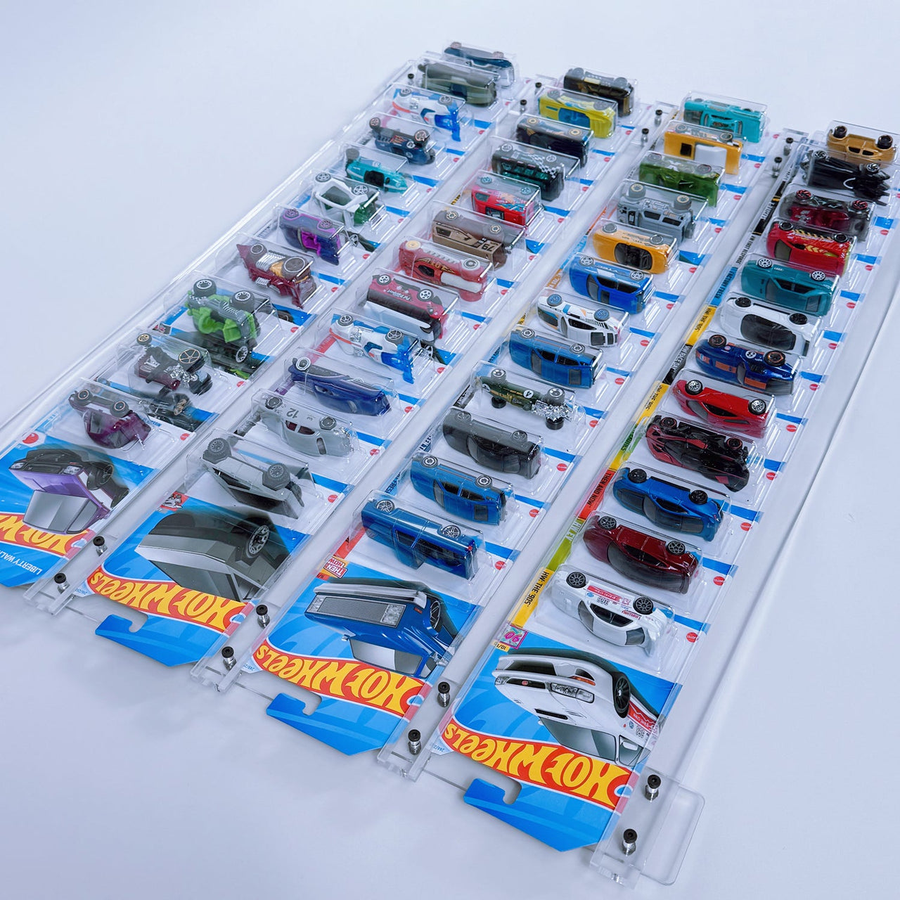 Premium Wall-Mounted Hot Wheels Cars Holder