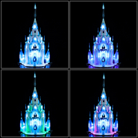 Lego The Ice Castle 43197 light kit